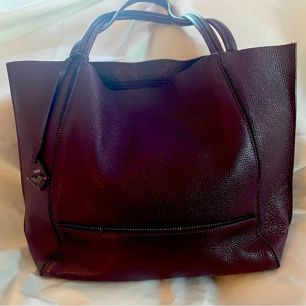 Botkier pebble leather Plum bag